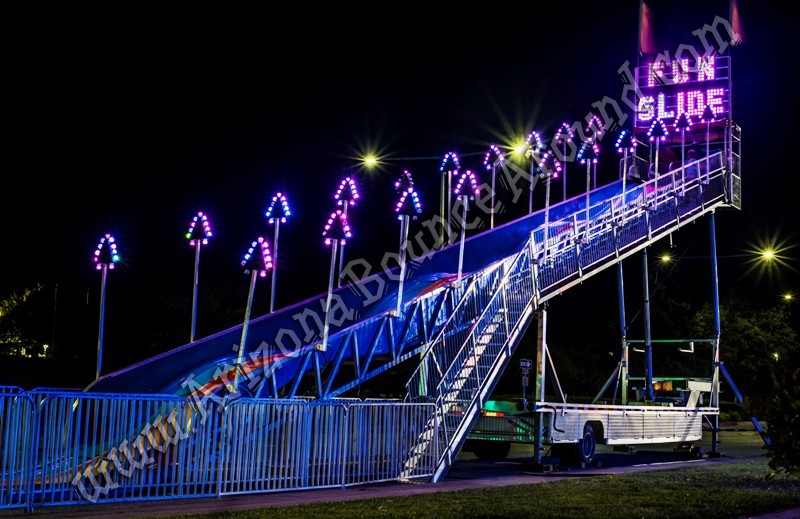 Giant Carnival Fun Slide Rental - Fiberglass Super Slide Rentals - Phoenix, Arizona
